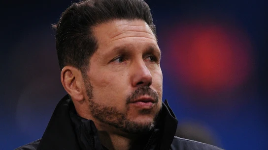Diego Simeone resopla Diego Simeone resopla