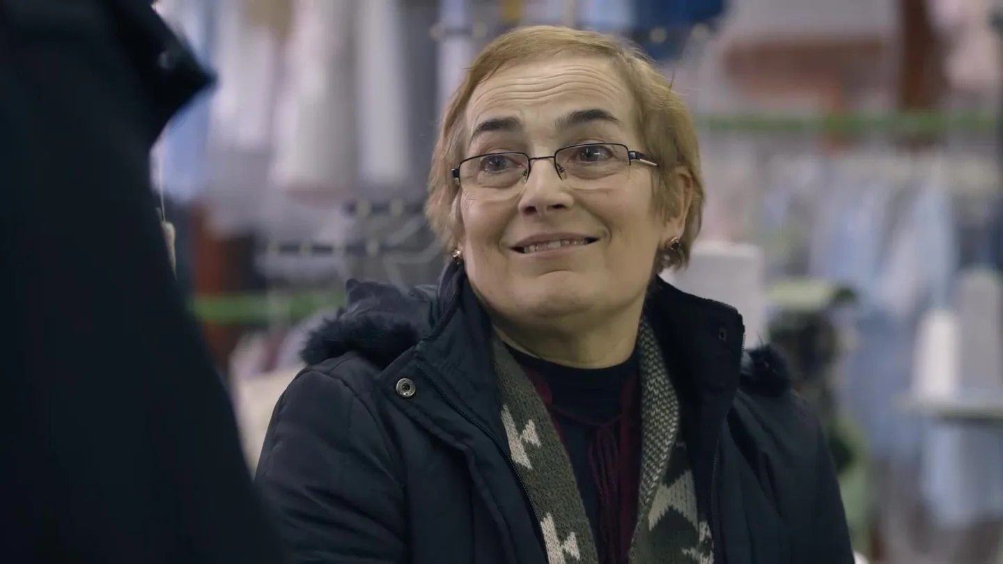 María Graña, expropietaria de un taller textil María Graña, expropietaria de un taller textil