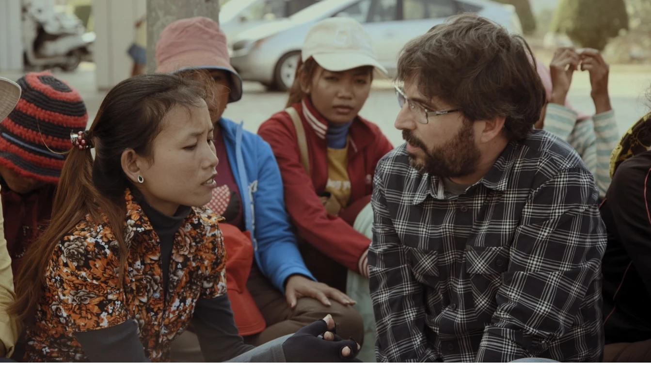 Van Chou con Jordi Évole