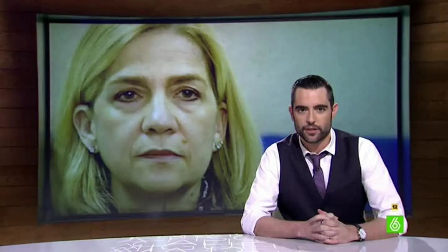 Dani Mateo analiza el gesto sereno de la infanta Cristina Dani Mateo analiza el gesto sereno de la infanta Cristina