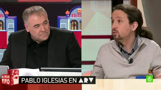 Pablo Iglesias en Al Rojo Vivo Pablo Iglesias en Al Rojo Vivo