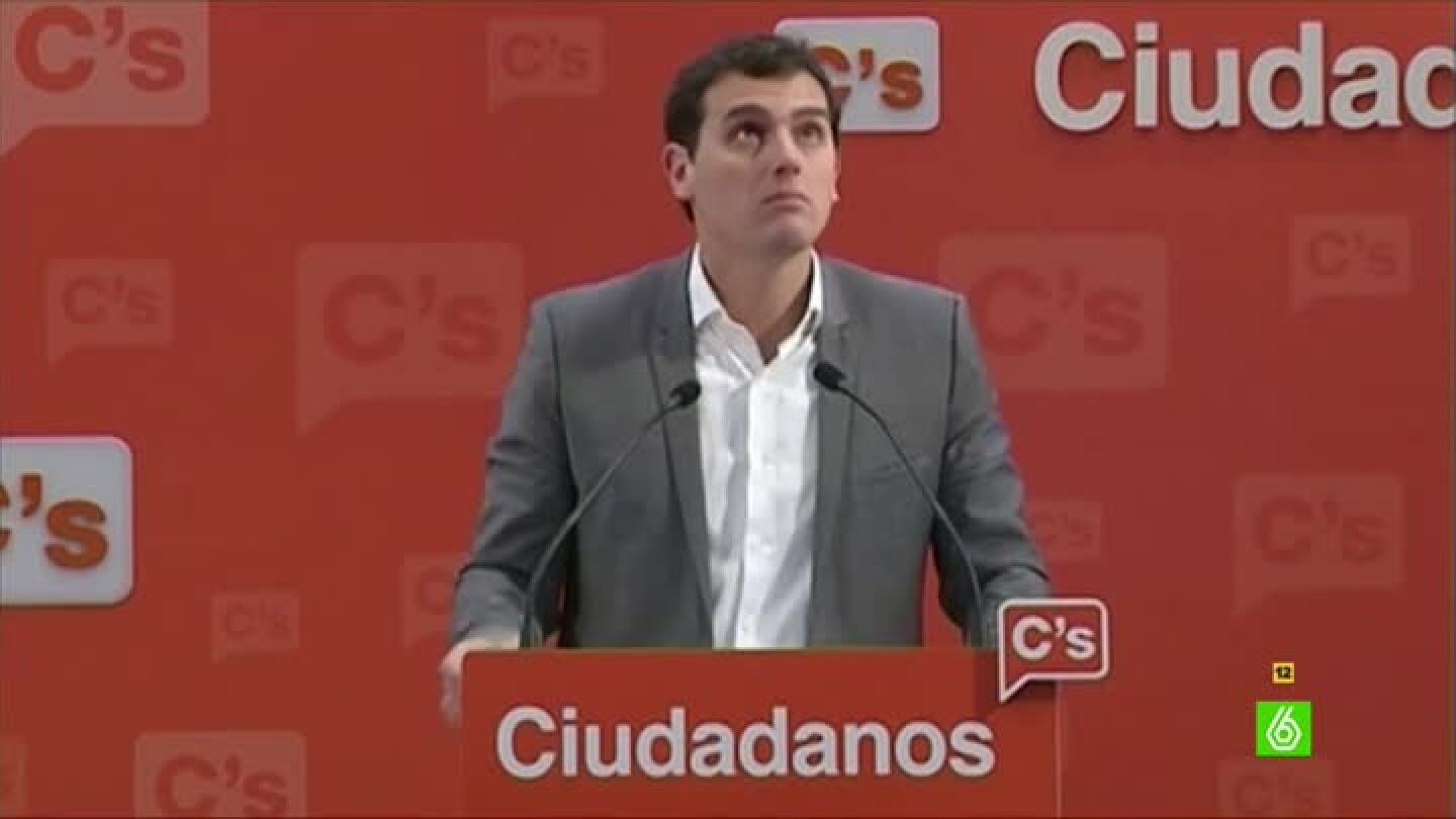 Albert Rivera, l&iacute;der de Ciudadanos