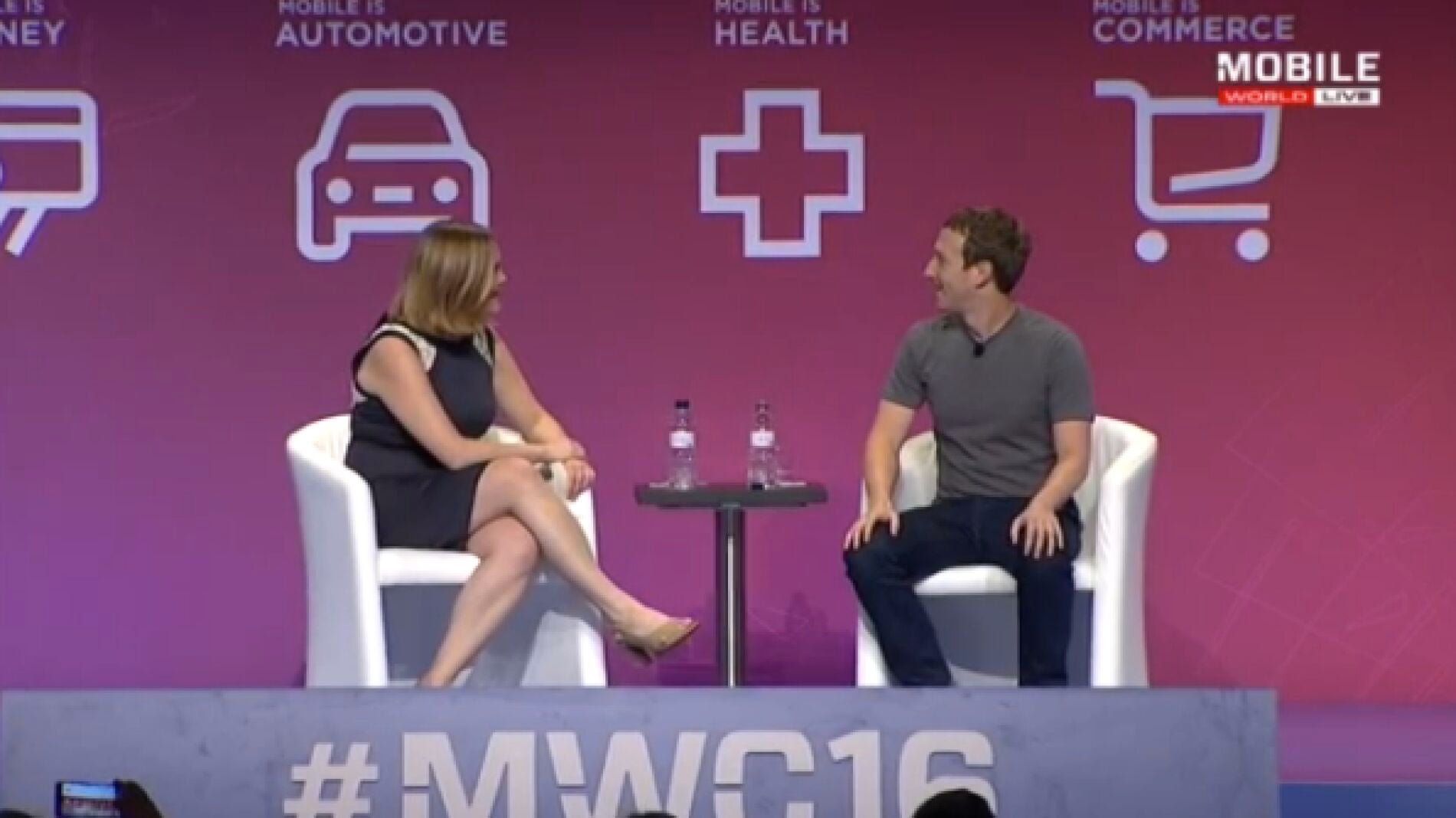 Mark Zuckerberg en el #MWC16