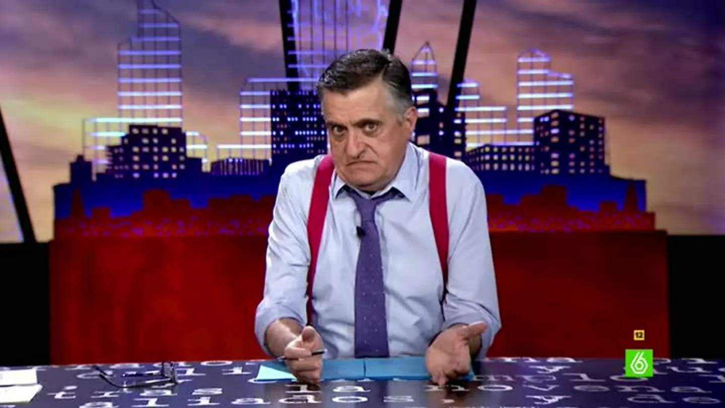 El Gran Wyoming, en El Intermedio El Gran Wyoming, en El Intermedio