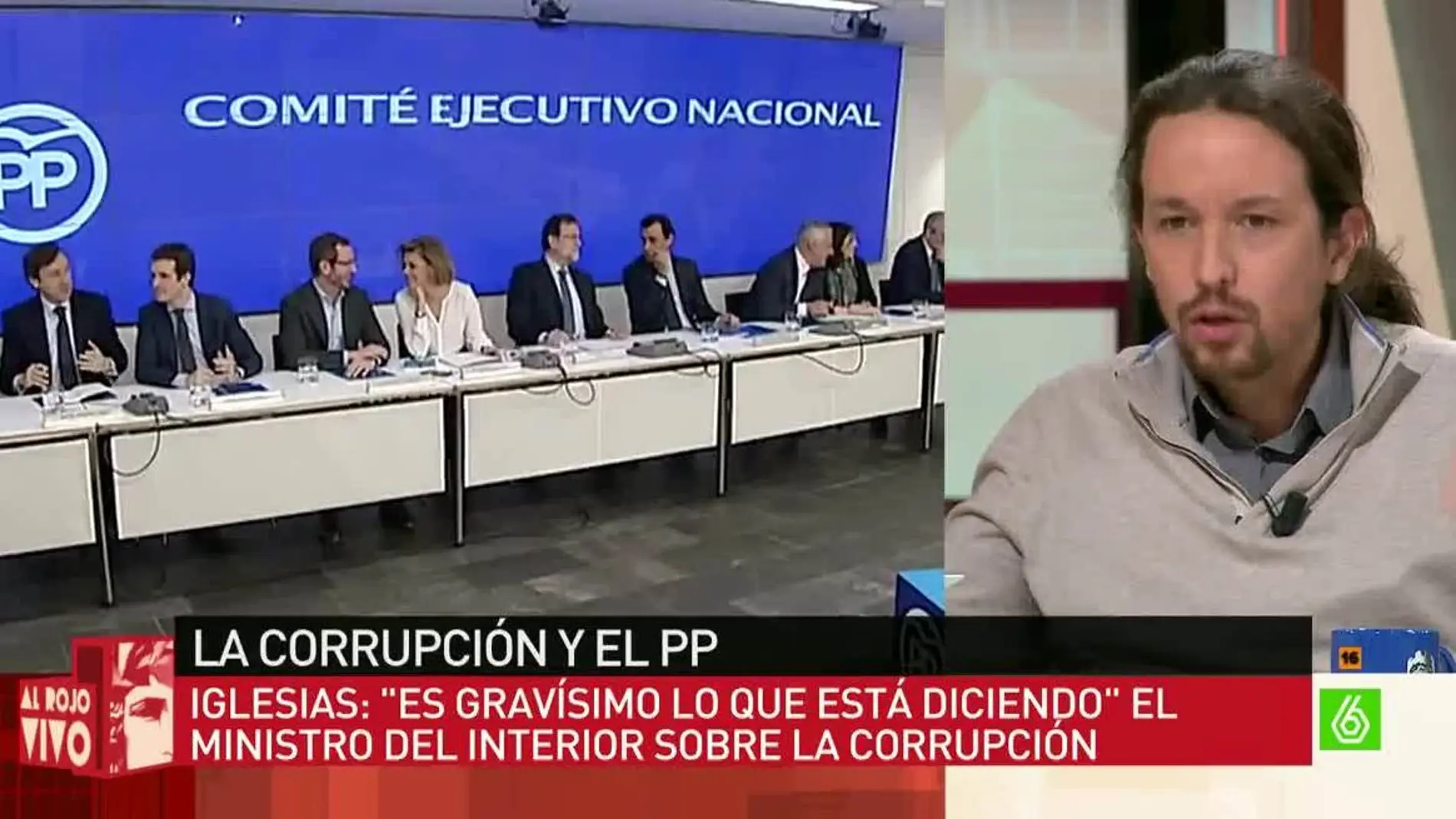 Pablo Iglesias, sobre la corrupción en España