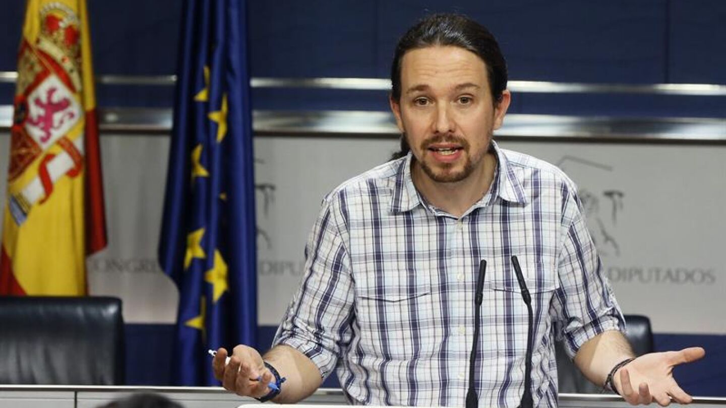 Pablo Iglesias, secretario general de Podemos