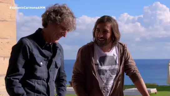 Antonio Carmona y Mikel Erentxun, en A mi manera Antonio Carmona y Mikel Erentxun, en A mi manera