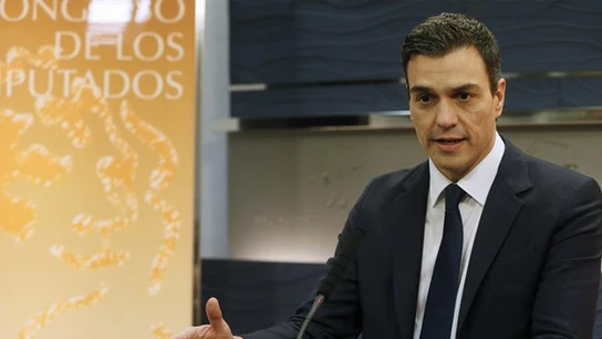 Pedro Sánchez en el Congreso Pedro Sánchez en el Congreso