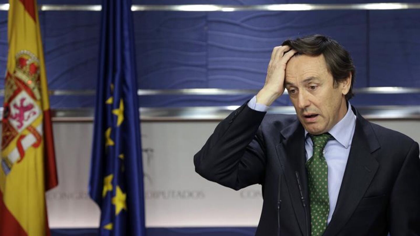 El portavoz del PP en el Congreso, Rafael Hernando