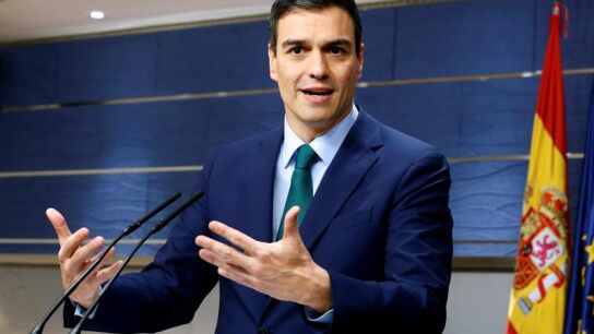 El secretario general del PSOE, Pedro S&aacute;nchez