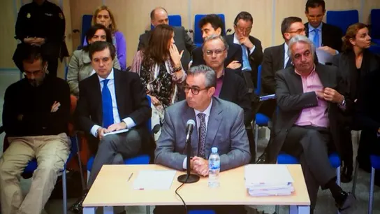 Diego Torres, durante una jornada del juicio del caso Nóos Diego Torres, durante una jornada del juicio del caso Nóos