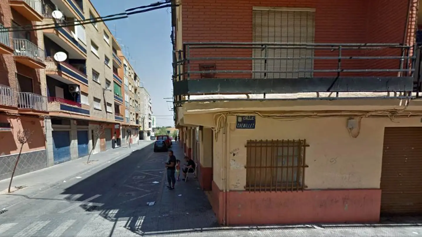Imagen del barrio de Xenillet de Torrent, donde se produjo el tiroteo Imagen del barrio de Xenillet de Torrent, donde se produjo el tiroteo