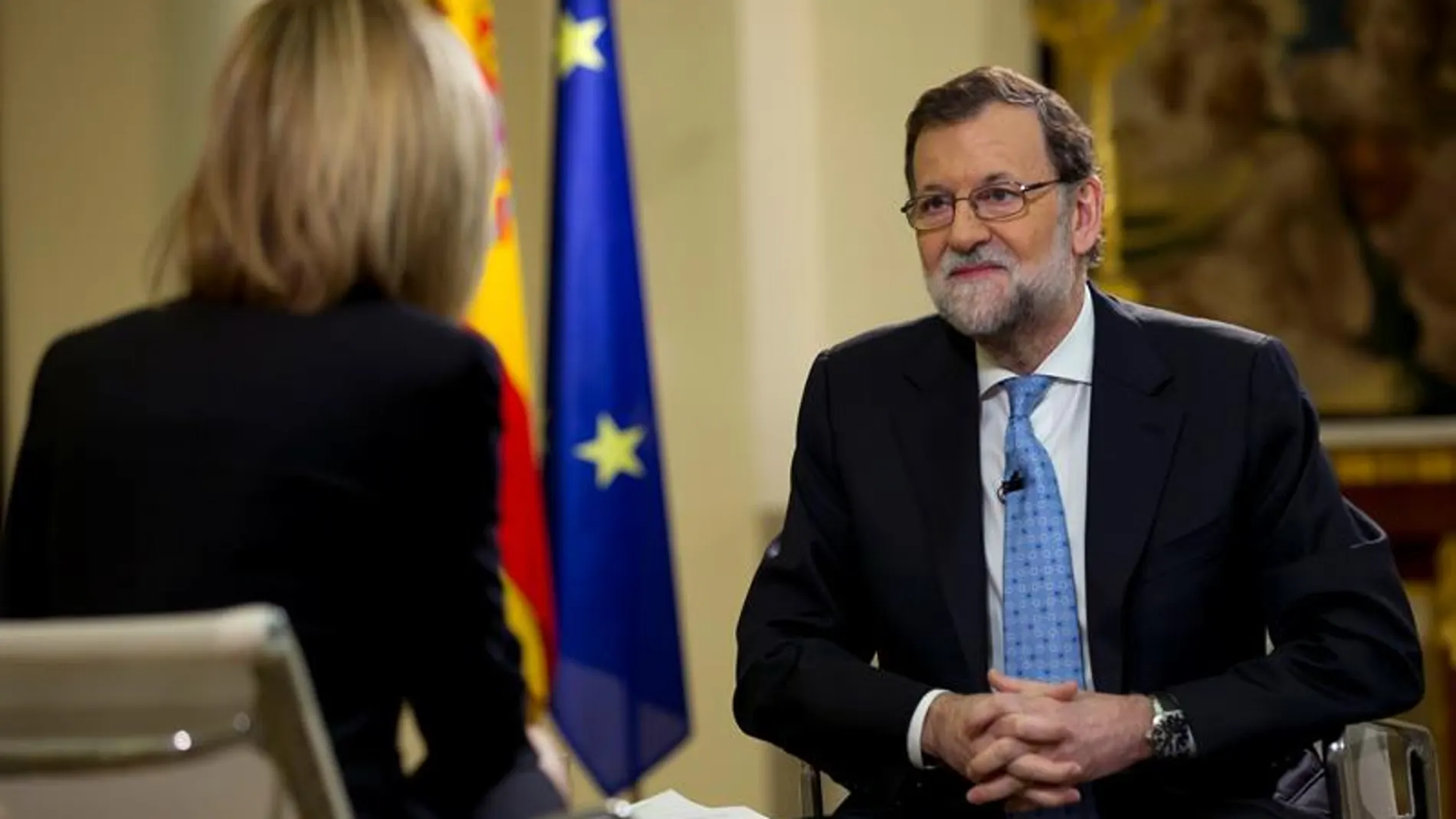 Rajoy y Susanna Griso