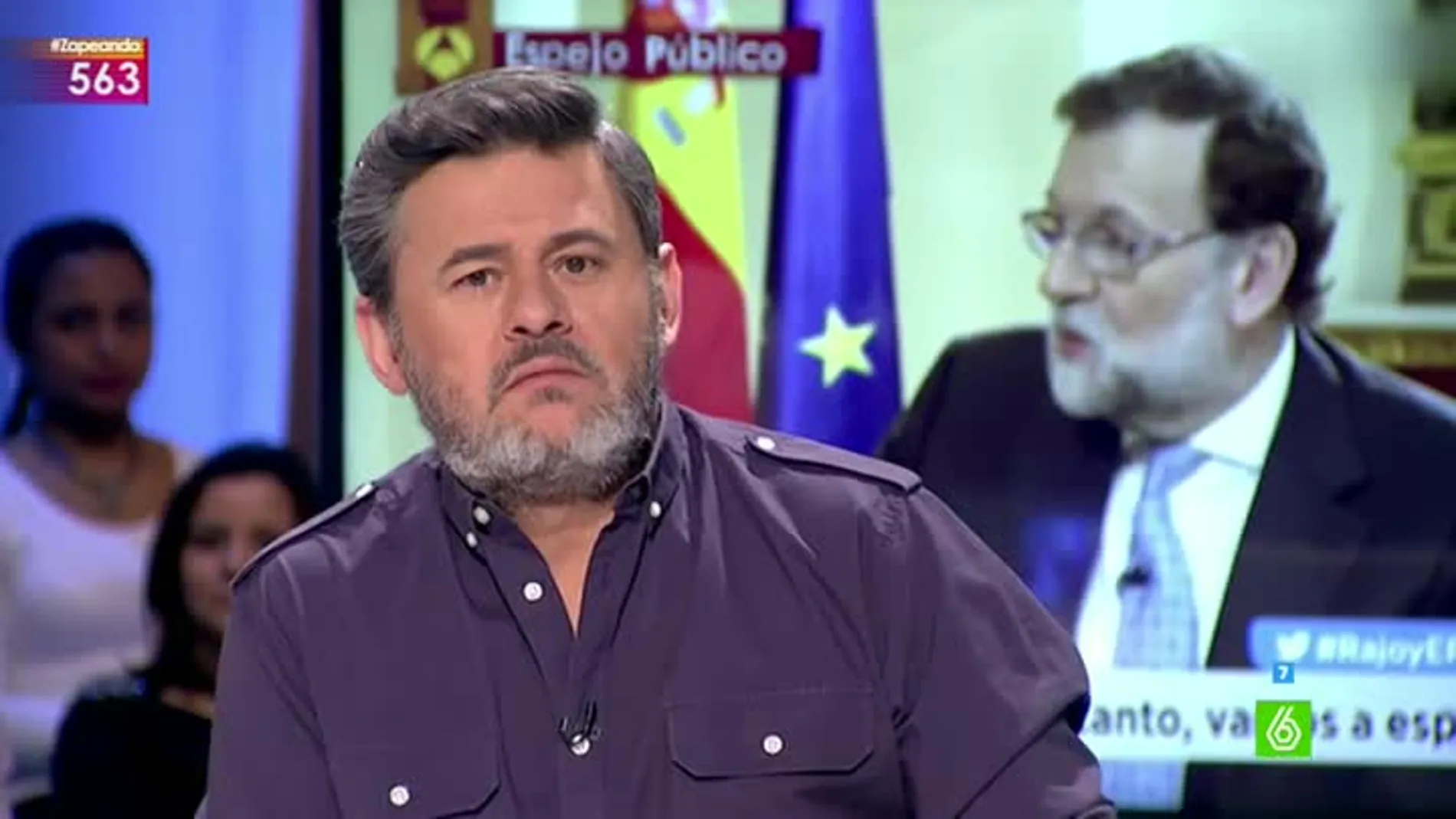 Miki Nadal comenta el lapsus de Mariano Rajoy