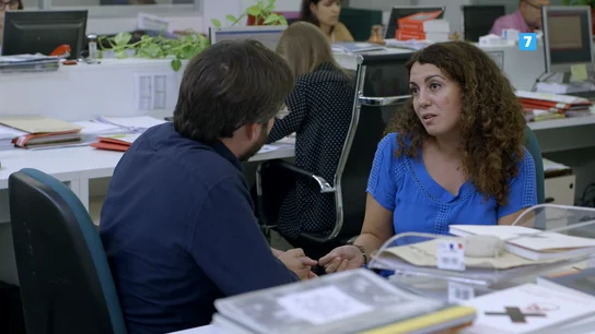 La abogada Marta Barrera charla con Jordi Évole La abogada Marta Barrera charla con Jordi Évole