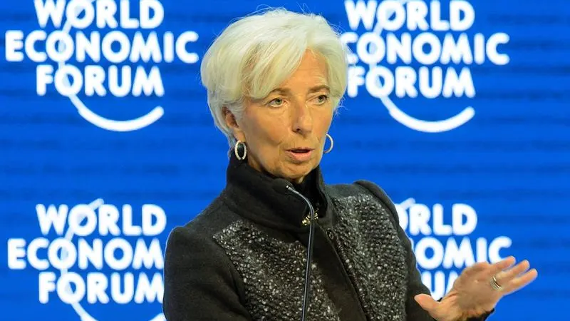 La directora gerente del FMI, Christine Lagarde La directora gerente del FMI, Christine Lagarde