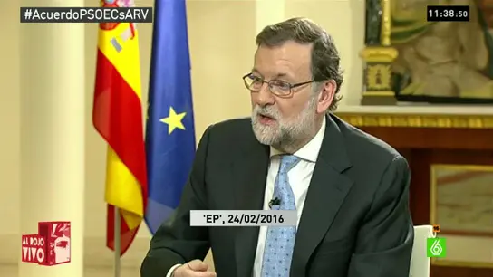 Rajoy en Espejo público Rajoy en Espejo público