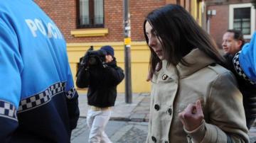 La policía local Raquel Gago, una de las tres acusadas por el crimen de la presidenta de la Diputación de León, 