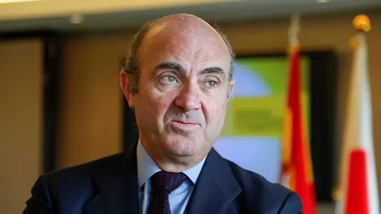 El ministro de Economía, Luis de Guindos El ministro de Economía, Luis de Guindos