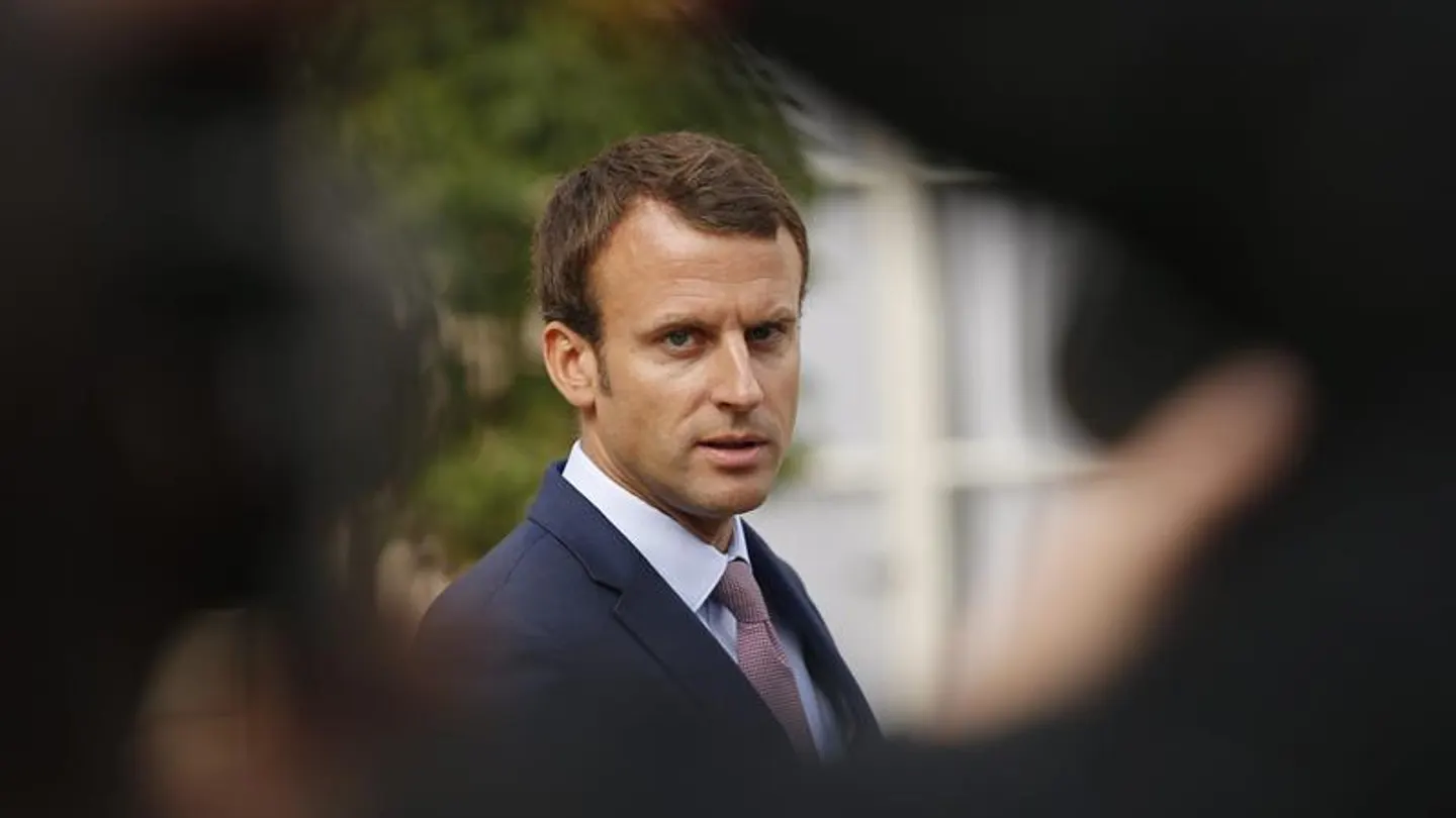 El ministro francés de Economía, Emmanuel Macron, en Francia. El ministro francés de Economía, Emmanuel Macron, en Francia.