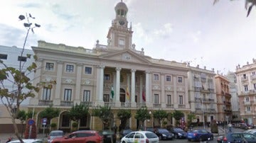 Fachada del ayuntamiento de Cádiz