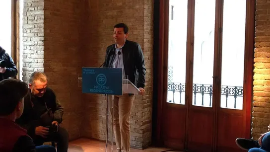 El expresidente de Nuevas Generaciones, José Luis Bayo El expresidente de Nuevas Generaciones, José Luis Bayo