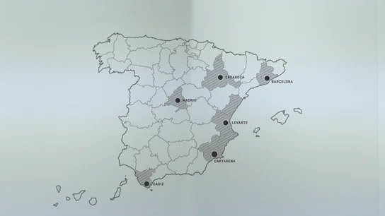 Zonas más afectadas por amianto Zonas más afectadas por amianto