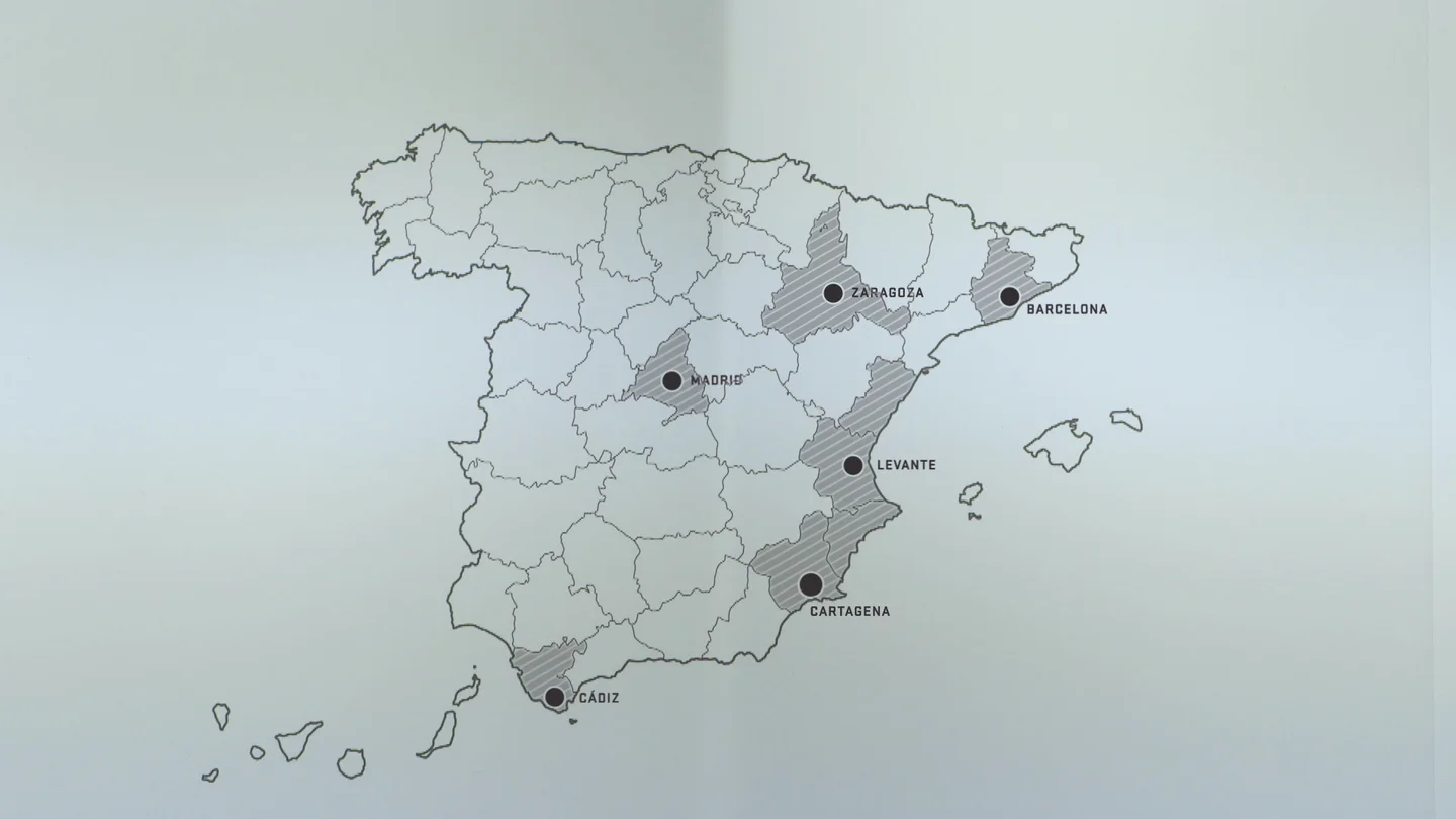 Zonas más afectadas por amianto Zonas más afectadas por amianto