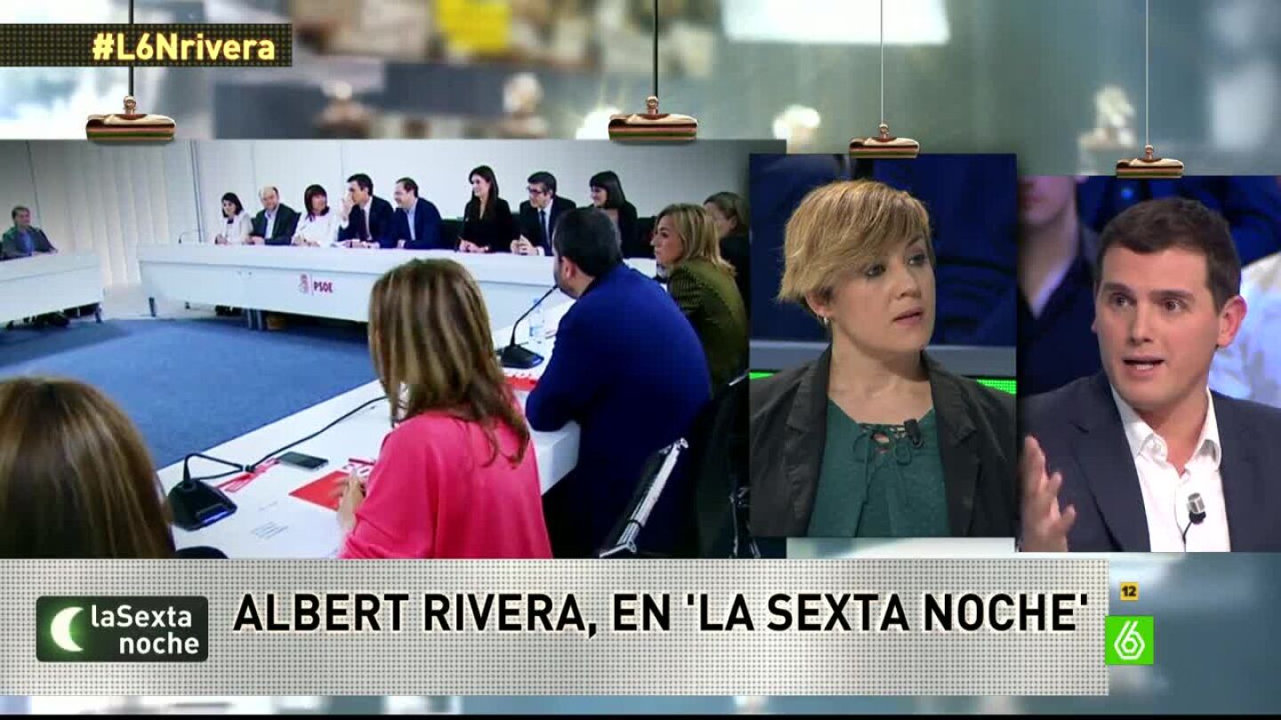 Albert Rivera, en laSexta Noche