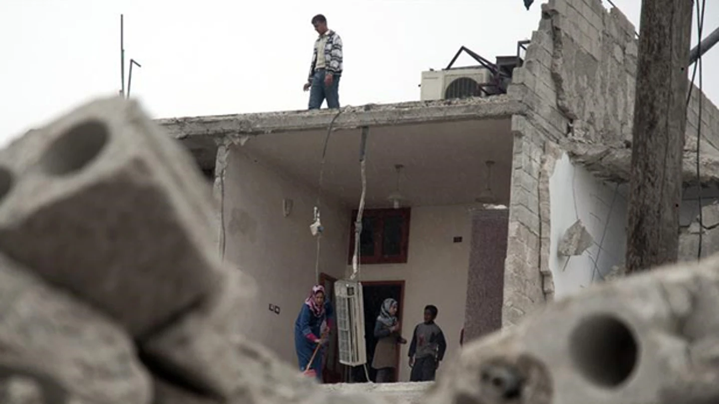 Vivienda bombardeada en la ciudad siria de Alepo (Archivo) Vivienda bombardeada en la ciudad siria de Alepo (Archivo)