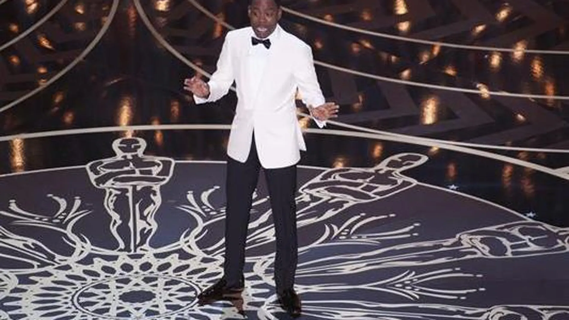 Chris Rock presentando los Oscar
