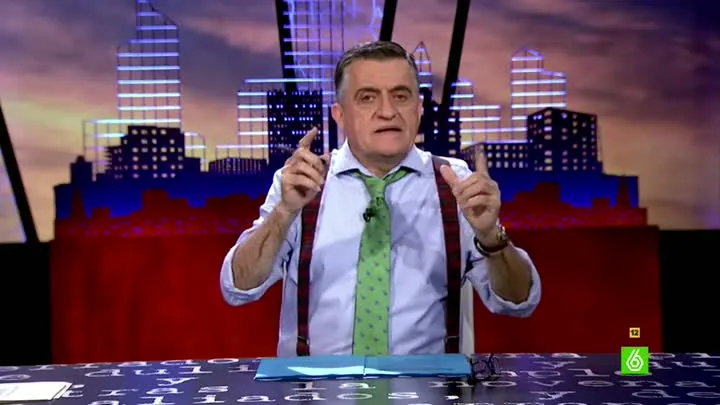 El Gran Wyoming, en El Intermedio El Gran Wyoming, en El Intermedio