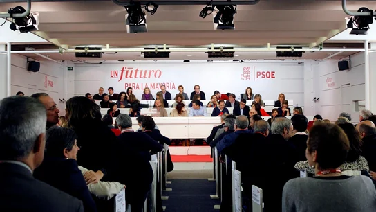 Vista del Comité Federal extraordinario del PSOE Vista del Comité Federal extraordinario del PSOE
