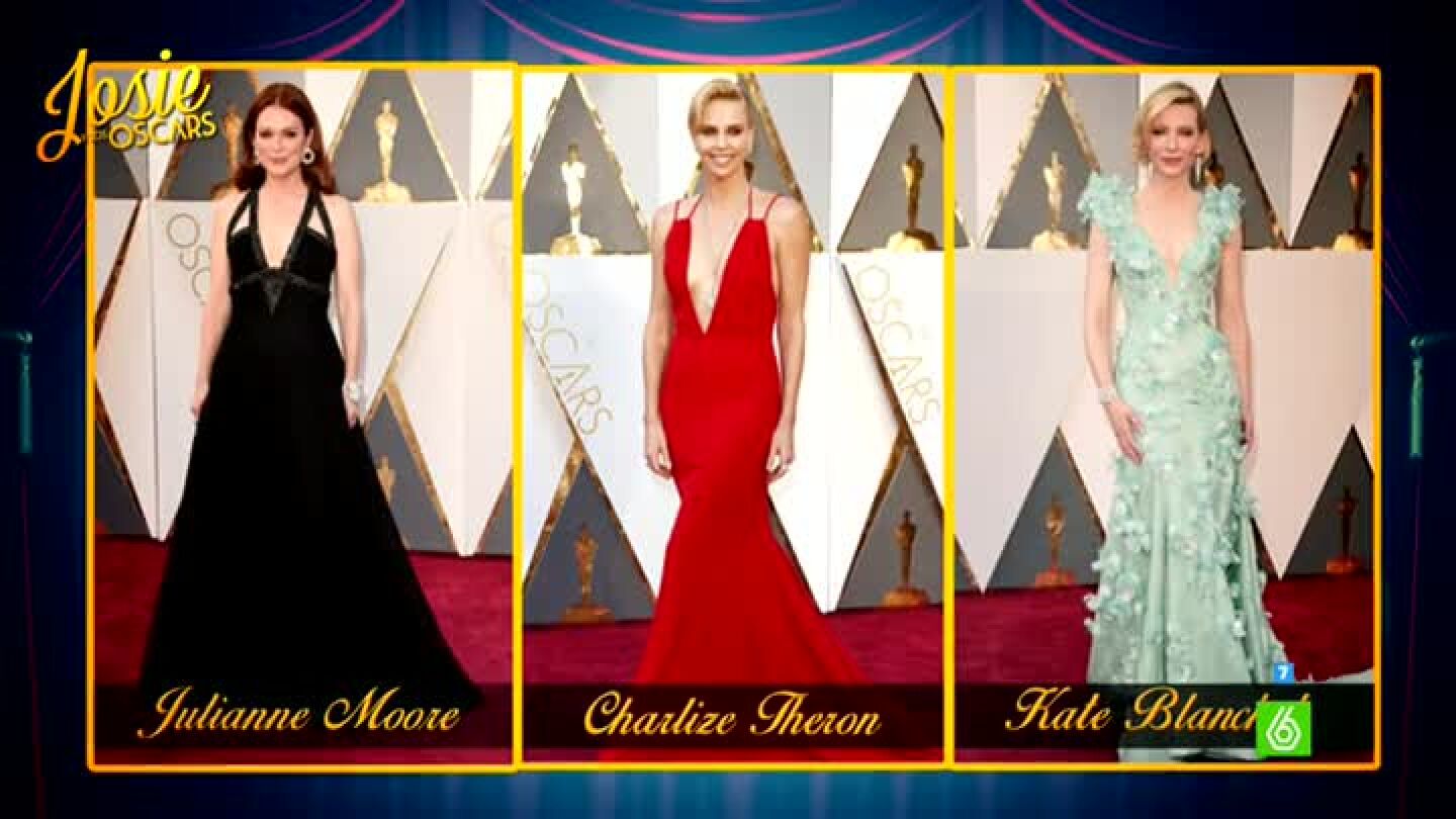 Las mejor vestidas de la gala de los Oscar