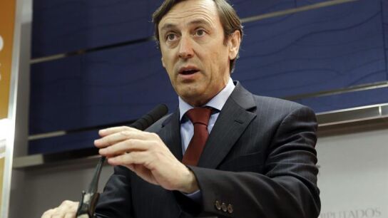 El portavoz del PP en el Congreso, Rafael Hernando