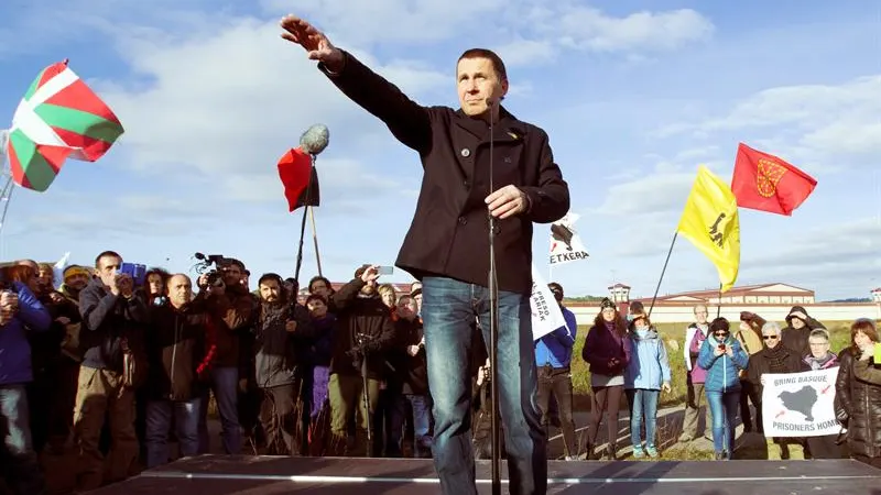 Discurso de Arnaldo Otegi al salir de prisión