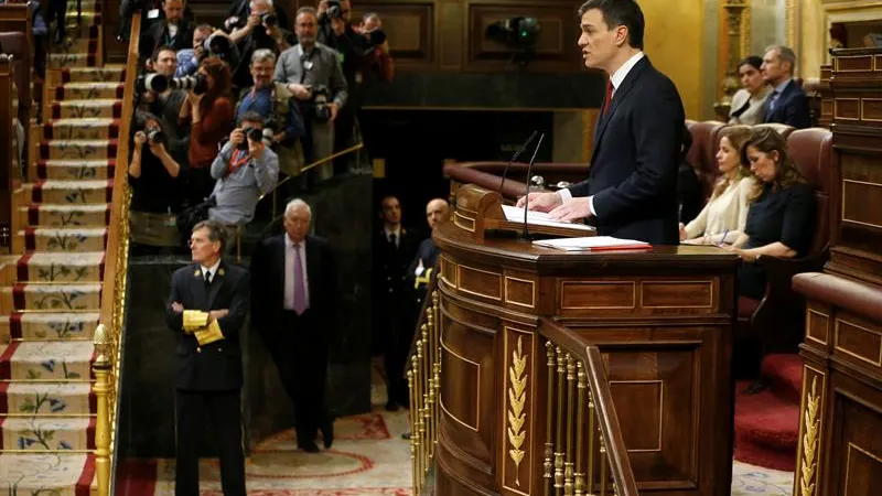 El secretario general del PSOE, Pedro Sánchez