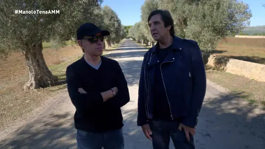 Manolo Tena y Nacho García Vega, en A mi manera Manolo Tena y Nacho García Vega, en A mi manera