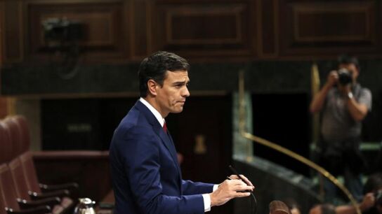 Pedro S&aacute;nchez en el Congreso de los Diputados