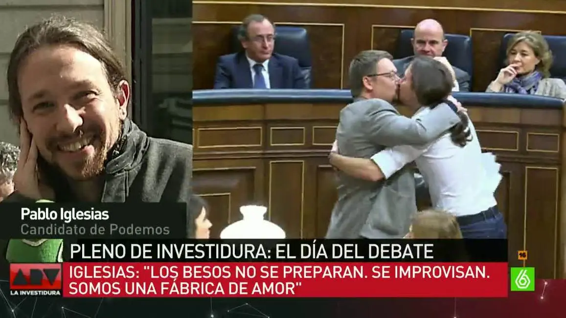 Pablo Iglesias, en Al Rojo Vivo Pablo Iglesias, en Al Rojo Vivo