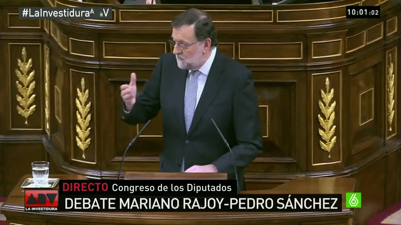 Rajoy contrarréplica