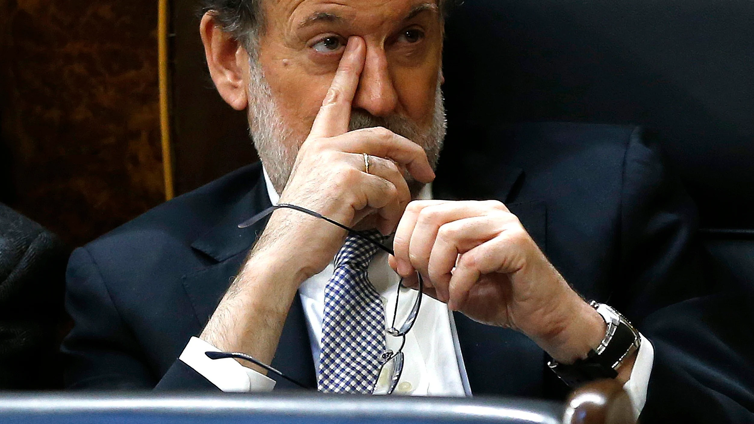 Mariano Rajoy, en el Congreso de los Diputados