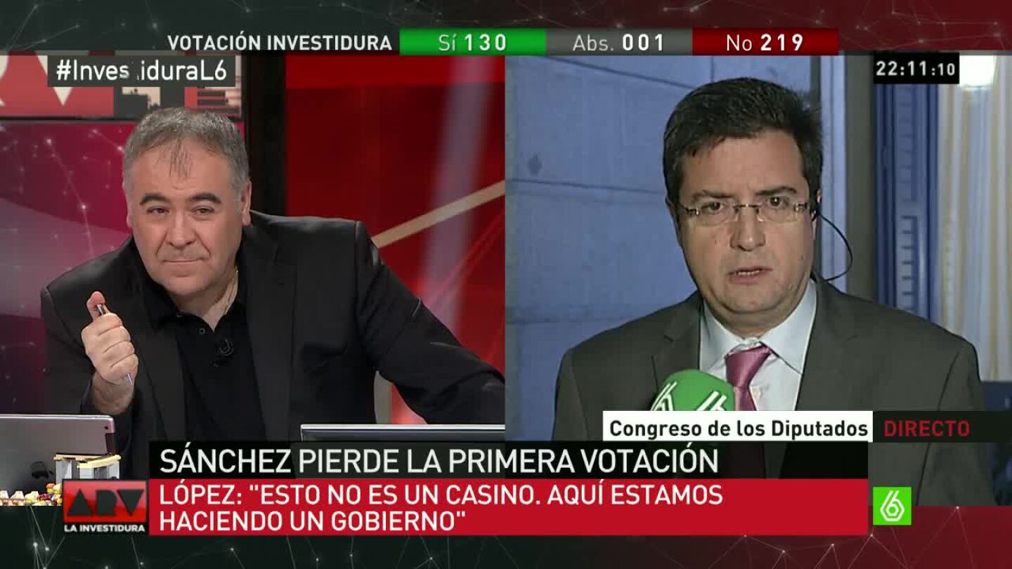 &Oacute;scar L&oacute;pez en Al Rojo Vivo