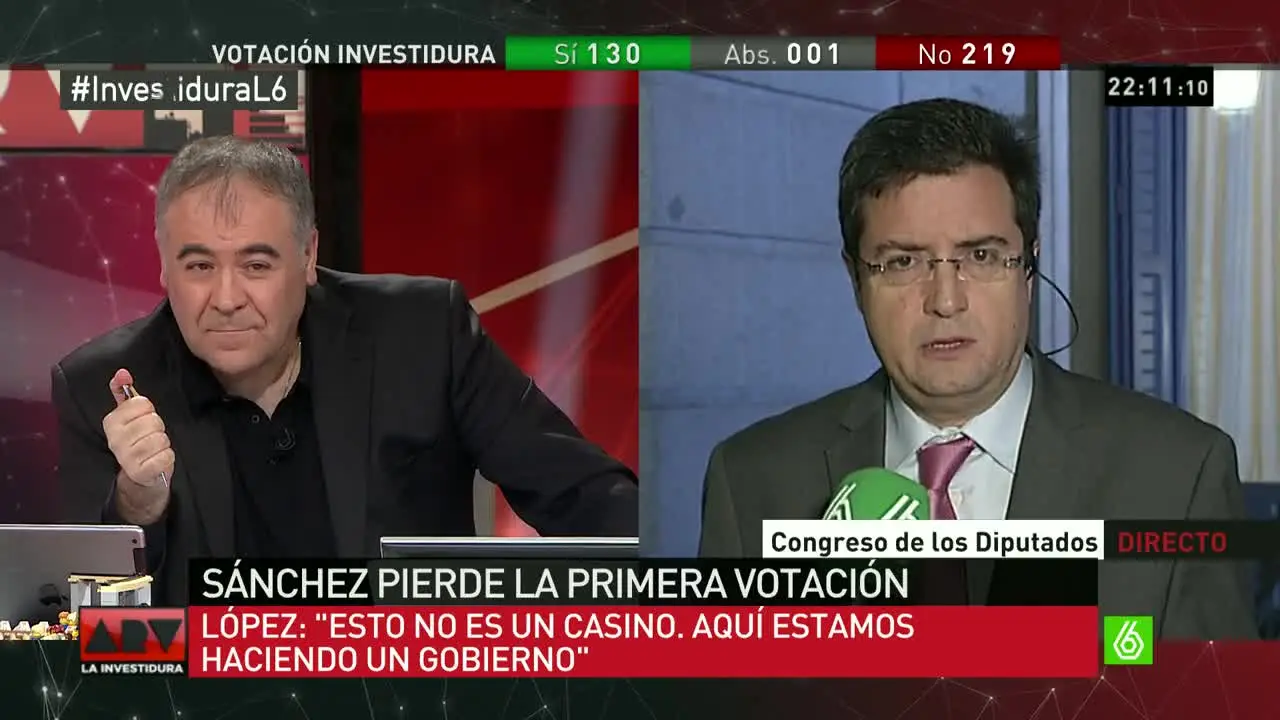 Óscar López en Al Rojo Vivo