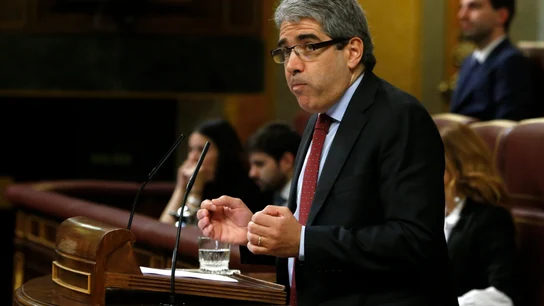 Francesc Homs, portavoz de Democràcia i Llibertat Francesc Homs, portavoz de Democràcia i Llibertat