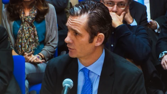 Iñaki Urdangarin, durante su declaración por el 'caso Nóos' Iñaki Urdangarin, durante su declaración por el 'caso Nóos'