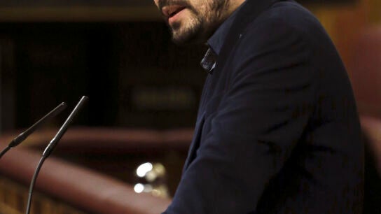 Alberto Garz&oacute;n, l&iacute;der de Izquierda Unida