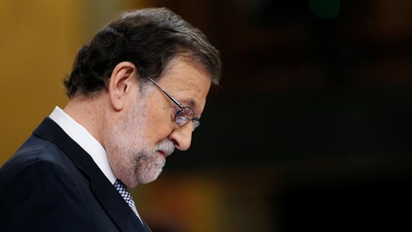 Mariano Rajoy en el Congreso de los Diputados
