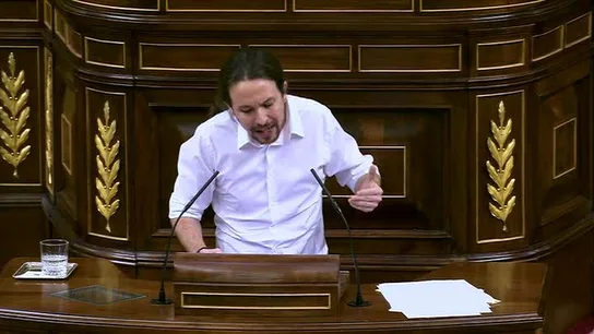 Pablo Iglesias en el Congreso Pablo Iglesias en el Congreso