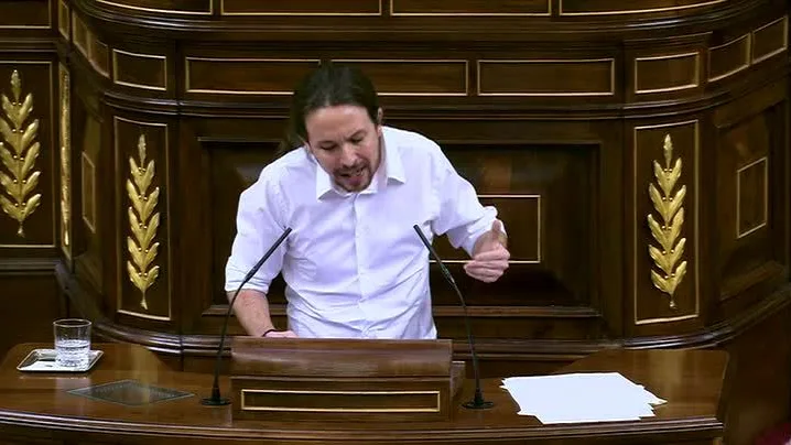 Pablo Iglesias en el Congreso